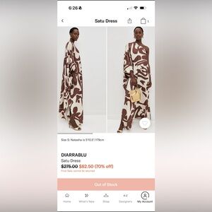 Diarrablu Satu dress